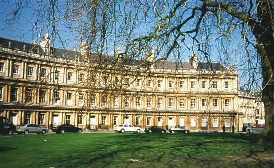 Bath Spa: a distinguished health resort in former times, where also John Wesley ... preached.